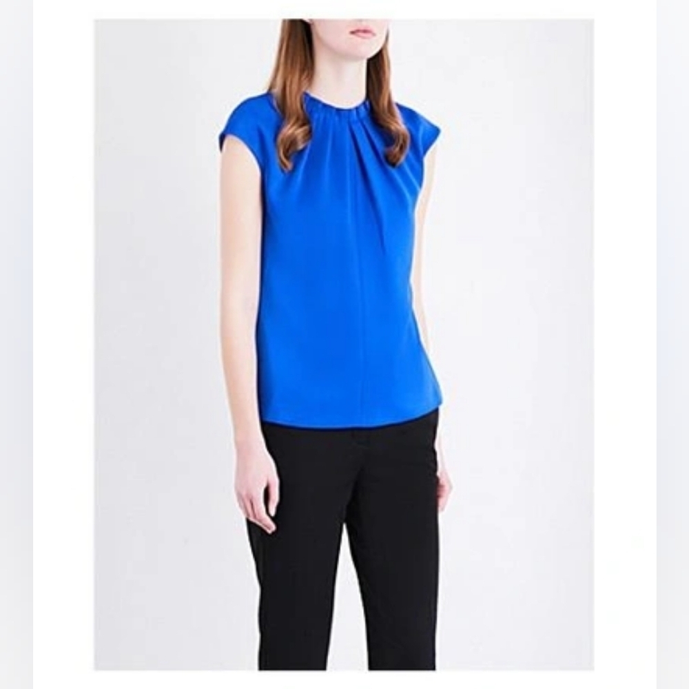 NWOT TED BAKER REELA CREPE SLEEVELESS TOP SIZE 1